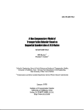 Cover page: A Non-Compensatory Model of Transportation Behavior Based on Sequential Consideration of Attributes