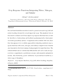 Cover page: Crop response functions integrating water, nitrogen, and salinity