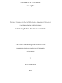 Cover page: Therapist Responses to Observable In-Session Engagement Challenges: Contributing Factors and Implications for Delivering Evidence-Based Practices with Youth