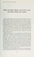 Cover page: Pablo de Santa Maria, the Purim Letter and <em>Siete edades del mundo</em>