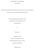 Cover page: Multi-layered Colonialities and the Making of Modern Taiwan: A Critical Comparison between the Peace Act Incident and Kaohsiung Incident