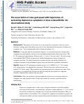 Cover page: Association of Slow Gait Speed With Trajectories of Worsening Depressive Symptoms in Knee Osteoarthritis: An Observational Study