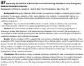 Cover page: Assessing the Need for a Structured Curriculum During Attendance at an Emergency Medicine National Conference