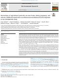 Cover page: Interactions of agricultural pesticide use near home during pregnancy and adverse childhood experiences on adolescent neurobehavioral development in the CHAMACOS study