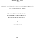 Cover page: Understanding the institutionalization of undocumented student support in higher education using a neoliberal multiculturalism framework