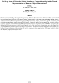 Cover page: Do Deep Neural Networks Model Nonlinear Compositionality in the NeuralRepresentation of Human-Object Interactions?