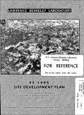 Cover page: Site Development Plan FY 1995
