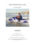 Cover page: Southern California Beach Processes Study - Torrey Pines Beach Nourishment Study 3rd Quarterly Report to California Resources Agency and California Department of Boating and Waterways