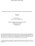 Cover page: Hospitals, Managed Care, and the Charity Caseload in California