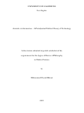 Cover page: Aristotle on Automation – A Preindustrial Political Theory of Technology