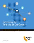 Cover page: &nbsp;Increasing the Take up of Cal Grants