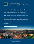 Cover page: Comparison of fast daylighting climate-based simulation methods for parametric design: two-phase, three-phase method and path tracing
