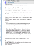 Cover page: Lipoprotein (a) and the risk of elevated depressive symptoms: The Multi-Ethnic Study of Atherosclerosis