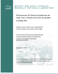 Cover page: Performance of Charcoal Cookstoves for Haiti, Part 2: Results from the Controlled
Cooking Test