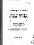 Cover page: AN ANALYTICAL METHOD FOR THE CALCULATION OF RADIATION DOSE RATES