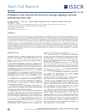 Cover page: Modulation of the canonical Wnt activity by androgen signaling in prostate epithelial basal stem cells