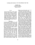 Cover page: Learning and Awareness in the Serial Reaction Time Task