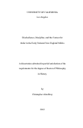 Cover page: Disobedience, Discipline, and the Contest for Order in the Early National New England Militia