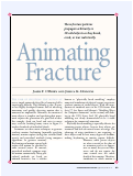 Cover page: Animating Fracture