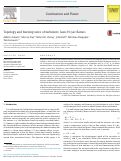 Cover page: Topology and burning rates of turbulent, lean, H2/air flames