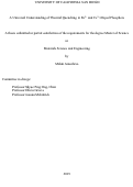 Cover page: A universal understanding of thermal quenching in Eu2+ and Ce3+ doped phosphors