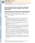 Cover page: The Acute Effect of Running on Knee Articular Cartilage and Meniscus Magnetic Resonance Relaxation Times in Young Healthy Adults