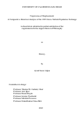 Cover page: Trajectories of Displacement: A Comparative Historical Analysis of the 1923 Greco-Turkish Population Exchange