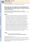 Cover page: Behavioral model of itch, alloknesis, pain and allodynia in the lower hindlimb and correlative responses of lumbar dorsal horn neurons in the mouse