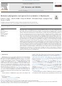 Cover page: Molecular phylogenetics and species-level systematics of Baylisascaris