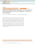 Cover page: Improved ethanol electrooxidation performance by shortening Pd-Ni active site distance in Pd-Ni-P nanocatalysts.