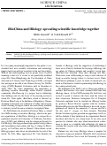 Cover page: iBioChina and iBiology: spreading scientific knowledge together