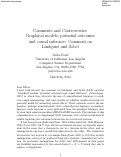 Cover page: Comments and Controversies: Graphical models, potential outcomes and causal inference: Comment on Lindquist and Sobel