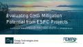 Cover page: Evaluating GHG Mitigation Potential from ESPC Projects