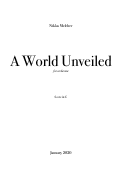 Cover page: A World Unveiled