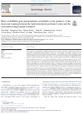 Cover page: Effect of ZNF804A gene polymorphism (rs1344706) on the plasticity of the functional coupling between the right dorsolateral prefrontal cortex and the contralateral hippocampal formation