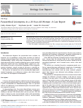 Cover page: Paraurethral Leiomyoma in a 20 Year-old Woman: A Case Report