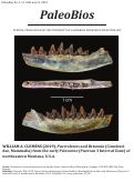 Cover page: <em>Puercolestes</em> and <em>Betonnia</em> (Cimolestidae, Mammalia) from the early Paleocene (Puercan 3 Interval Zone) of northeastern Montana, U.S.A.