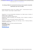 Cover page: The challenge of SARS-CoV-2 environmental monitoring in schools using floors and portable HEPA filtration units: Fresh or relic RNA?