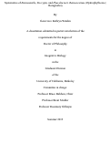 Cover page: Systematics of Emmenanthe, Eucrypta, and Phacelia sect. Ramosissimae (Hydrophyllaceae; Boraginales)