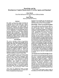 Cover page: Knowledge and the Simultaneous Conjoint Measurement of Activity, Agents, and Situations