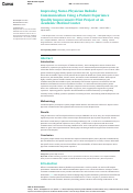 Cover page of Improving Nurse-Physician Bedside Communication Using a Patient Experience Quality Improvement Pilot Project at an Academic Medical Center.