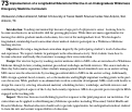 Cover page: Implementation of a Longitudinal Educational Elective in an Undergraduate Wilderness Emergency Medicine Curriculum