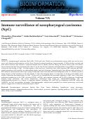 Cover page: Immune surveillance of nasopharyngeal carcinoma (NpC)