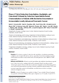 Cover page: Phase 2 Trial of Induction Gemcitabine, Oxaliplatin, and Cetuximab Followed by Selective Capecitabine-Based Chemoradiation in Patients With Borderline Resectable or Unresectable Locally Advanced Pancreatic Cancer