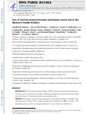 Cover page: Use of Calcium Channel Blockers and Breast Cancer Risk in the Women's Health Initiative