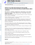 Cover page: Quality of care after AKI development in the hospital: Consensus from the 22nd Acute Disease Quality Initiative (ADQI) conference