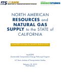 Cover page: North American Resources and Gas Supply to the State of California