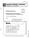 Cover page: THE EFFECTS ON HUMAN POPULATIONS OF EXPOSURE TO ALPHA-EMITTING RADIONUCLIDES: THE 1988 BEIR IV REPORT