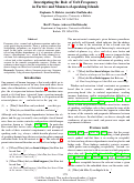 Cover page: Investigating the Role of Verb Frequencyin Factive and Manner-of-speaking Islands