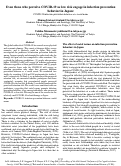 Cover page: Even those who perceive COVID-19 as low risk engage in infection prevention behavior in Japan: COVID-19 infection prevention behavior as a social norm